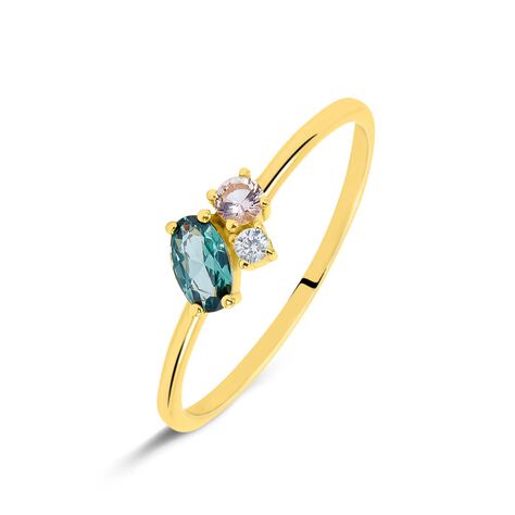 Anello Fantasia Claire Oro Giallo Cubic Zirconia - Anelli con Pietre Donna | Stroili