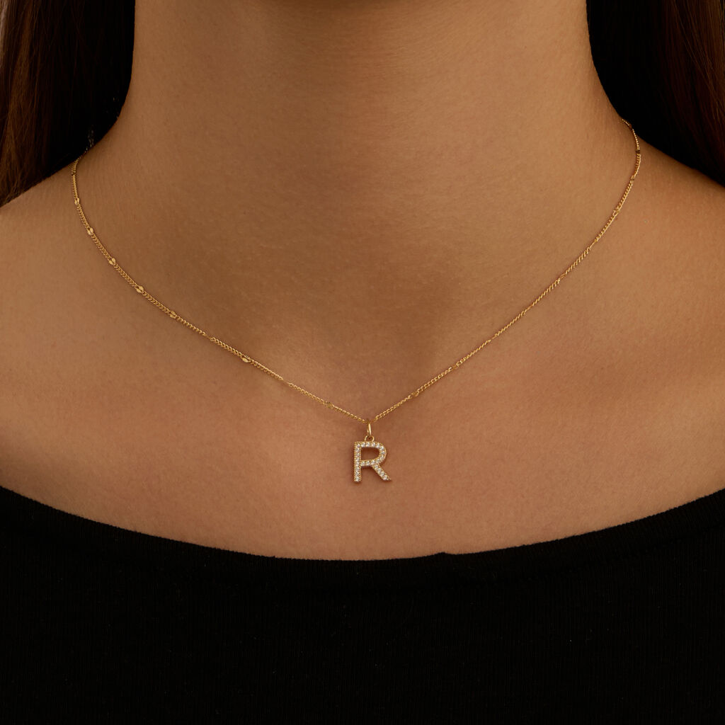 Pendente Poème Oro Giallo Cubic Zirconia - Ciondoli Donna | Stroili
