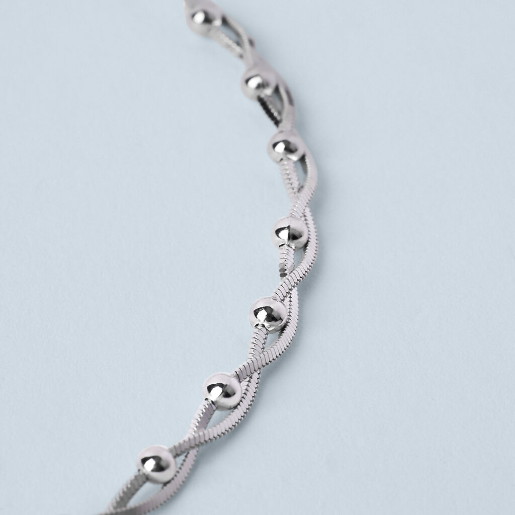 Bracciale Catena Silver Collection Argento Rodiato - Bracciali Donna | Stroili