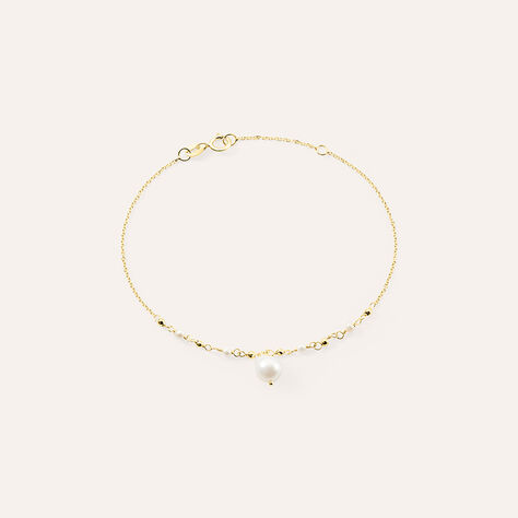 Bracciale Gabrielle Oro Giallo Perla D'Acqua Dolce - Bracciali Donna | Stroili