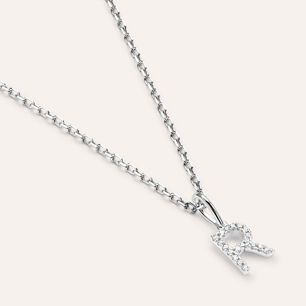 Pendente Sophia Oro Bianco Diamante