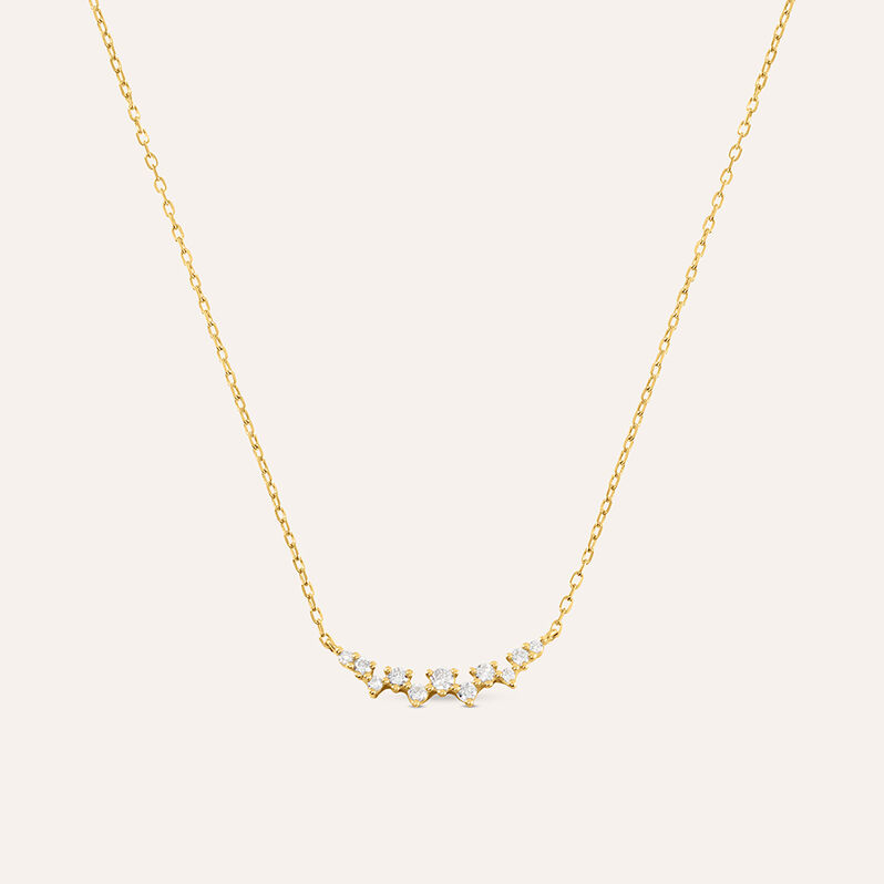 Collana Diamade Glam Oro Giallo Diamante Lab-Grown - Collane Donna | Stroili