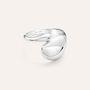 Anello Contrarie Silver Collection Argento Rodiato