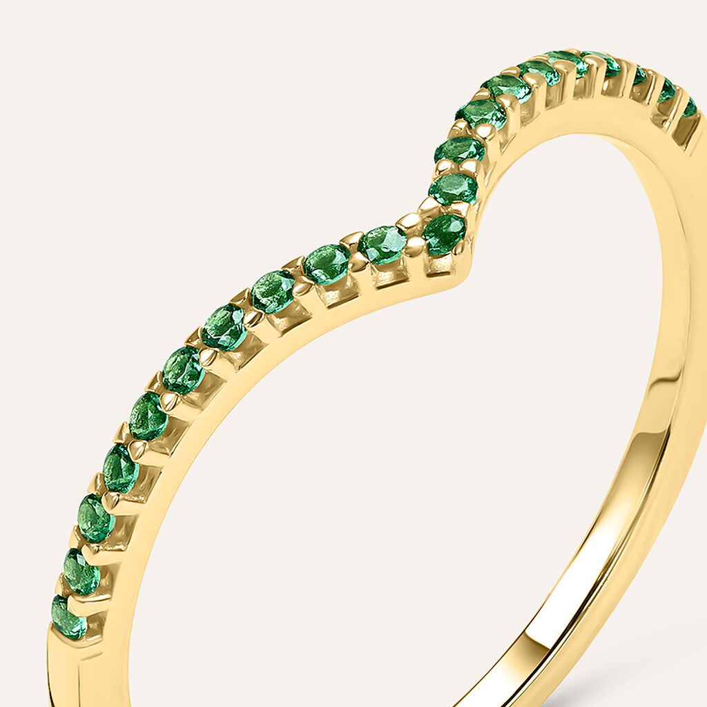 Anello Fantasia Claire Oro Giallo Cubic Zirconia - Anelli con Pietre Donna | Stroili