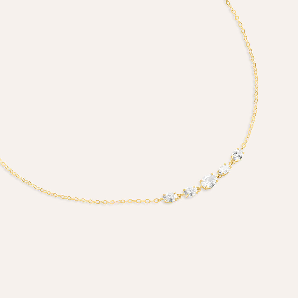 Bracciale Claire Oro Giallo Cubic Zirconia - Bracciali Amicizia Donna | Stroili