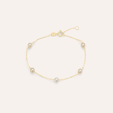 Bracciale Gabrielle Oro Giallo Perla D'Acqua Dolce - Bracciali Donna | Stroili