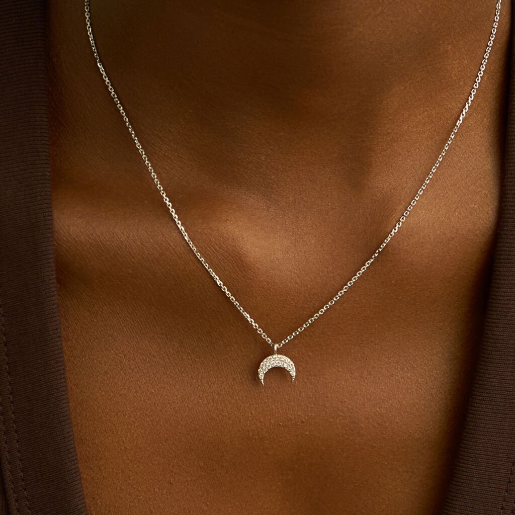 Collana Silver Moments Argento Rodiato Cubic Zirconia - Collane Donna | Stroili
