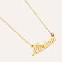 Collana Miriam Gold Names Oro Giallo