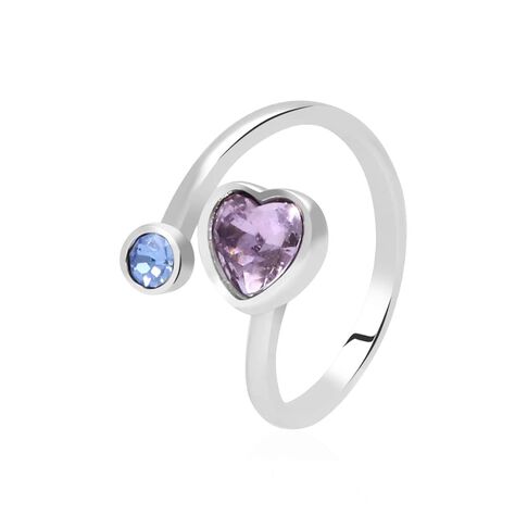 Anello Contrarie Violet Ottone Cristallo - Anelli con Pietre Donna | Stroili