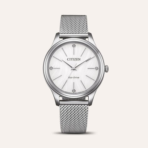 Orologio Eco Drive Citizen Ore Felici Em1220-82a - Orologi solo Tempo Donna | Stroili