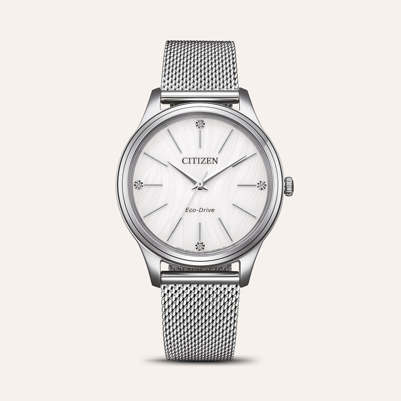 Orologio Eco Drive Citizen Ore Felici Em1220-82a - Orologi solo Tempo Donna | Stroili