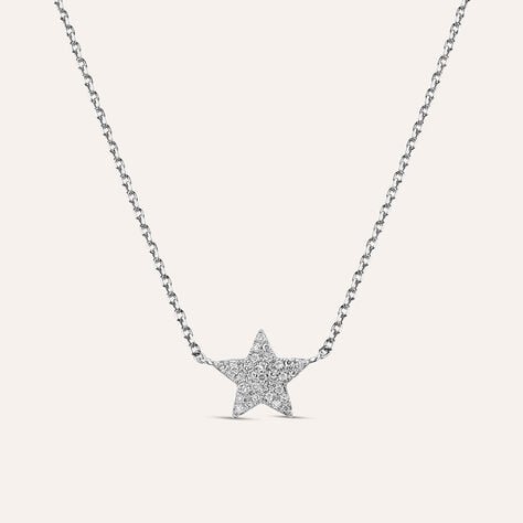 Collana Sophia Oro Bianco Diamante - Collane Donna | Stroili