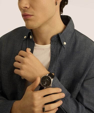Anello Chevalier Man Code Acciaio