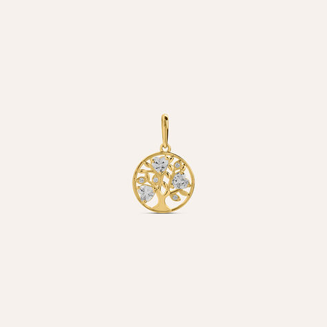 Pendente Poème Oro Giallo Cubic Zirconia - Ciondoli Donna | Stroili