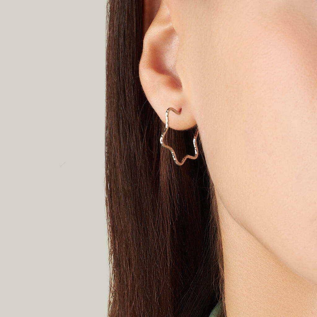 Orecchini A Cerchio Silver Collection Argento Rodiato - Orecchini a Cerchio Donna | Stroili