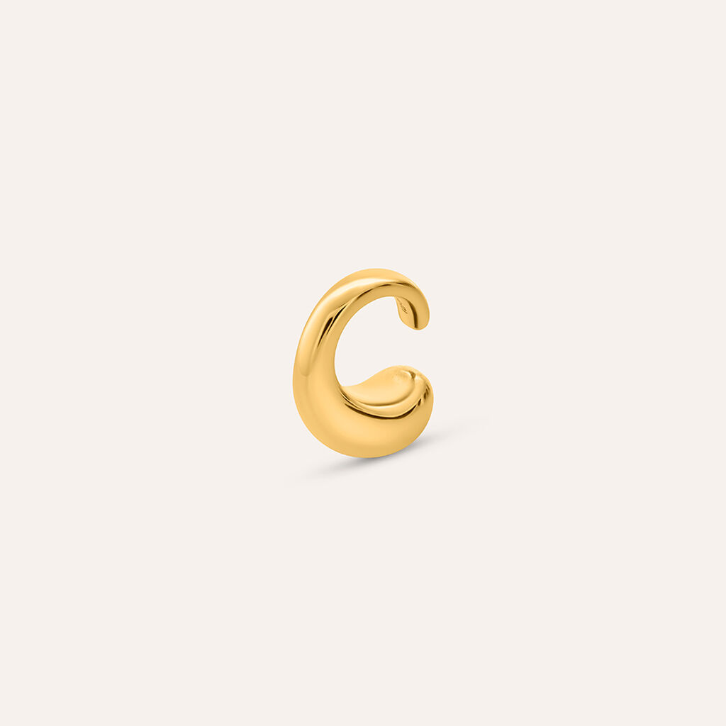 Ear Cuff Lady Code Acciaio Dorato - Ear Cuff Donna | Stroili