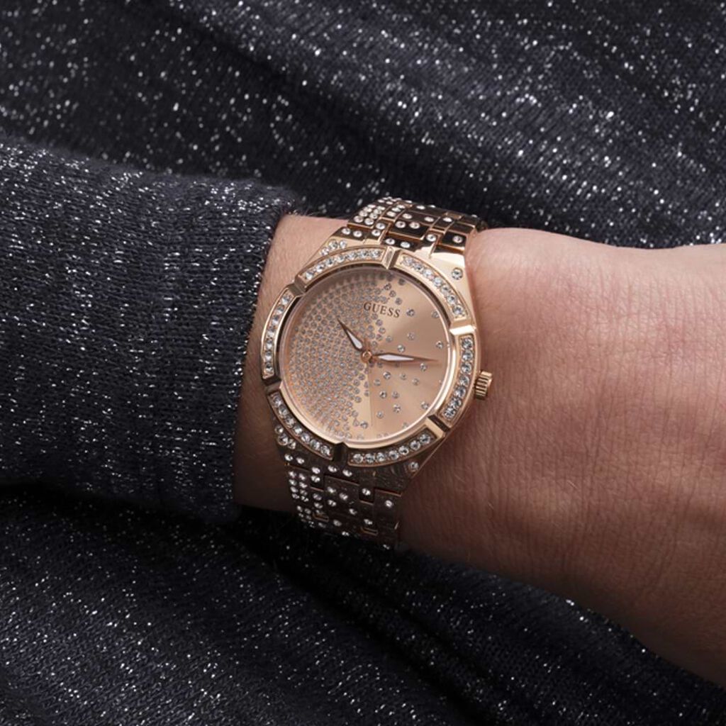 Orologio Al Quarzo Guess Afterglow Gw0312l3 - Orologi solo Tempo Donna | Stroili
