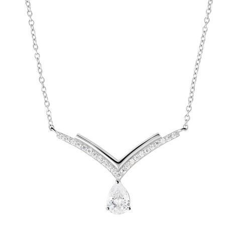 Collana Punto Luce Silver Elegance Argento Rodiato Cubic Zirconia - Collane Punto Luce Donna | Stroili