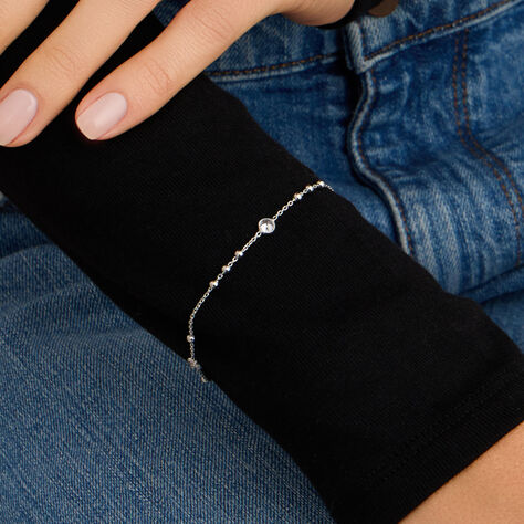 Bracciale Silver Elegance Argento Rodiato Cubic Zirconia - Bracciali Donna | Stroili