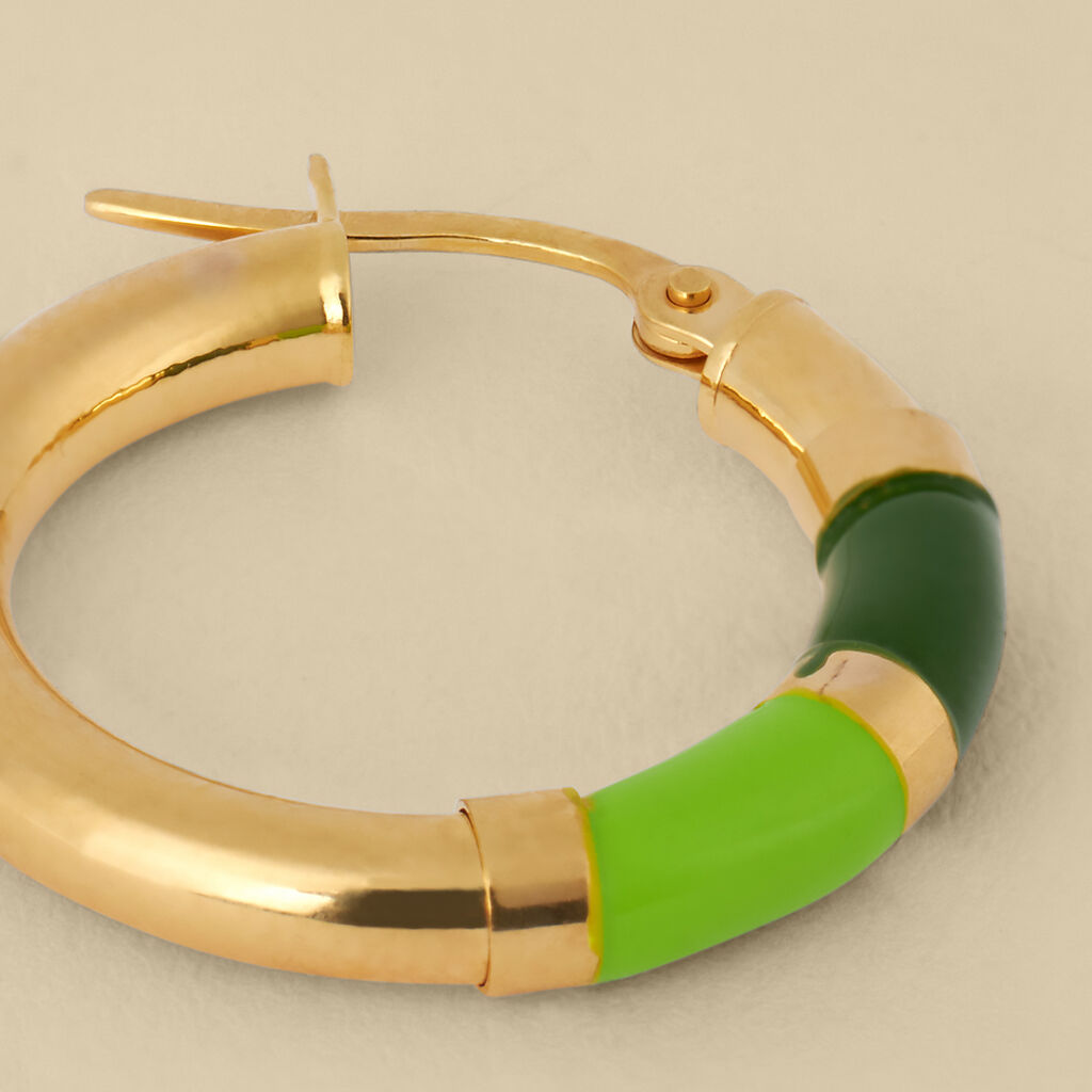 Orecchini A Cerchio Toujours Oro Giallo