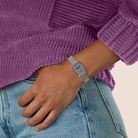 Orologio Al Quarzo Casio Vintage La670wem-7ef (so Sett) - Orologi a Maglia Milanese Donna | Stroili