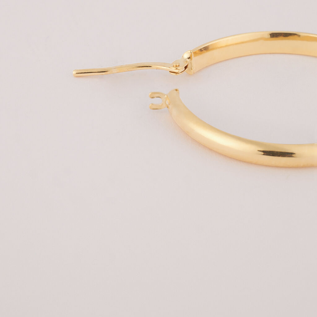 Orecchini A Cerchio Toujours Oro Giallo