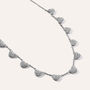 Collana Aura Acciaio Cristallo
