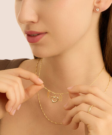 Orecchini Lobo Punto Luce Bon Ton Oro Giallo Cubic Zirconia