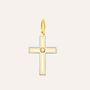 Pendente Holy Oro Bicolore Cubic Zirconia
