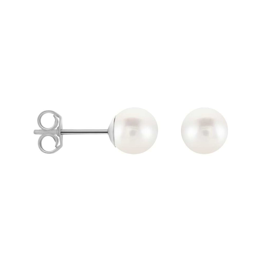 Orecchini Lobo Gabrielle Oro Bianco - Orecchini a Lobo Donna | Stroili