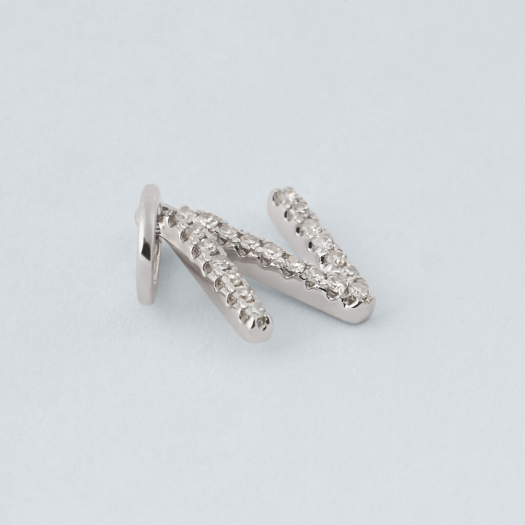 Pendente Sophia Oro Bianco Diamante - Ciondoli Donna | Stroili