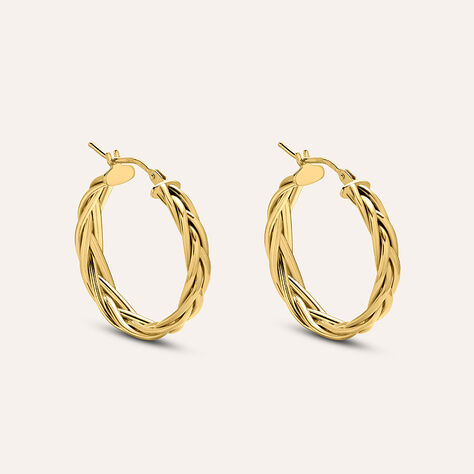 Orecchini A Cerchio Isabelle Oro Giallo - Orecchini a Cerchio Donna | Stroili