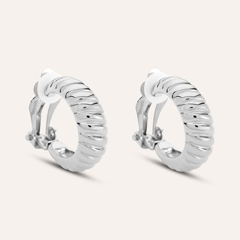 Orecchini A Cerchio Moonlight Acciaio - Orecchini a Cerchio Donna | Stroili