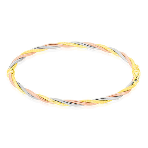Bangle Isabelle Oro Tricolore - Bracciali Rigidi Donna | Stroili