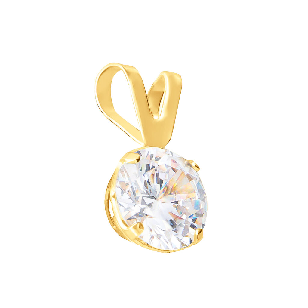 Pendente Punto Luce Poème Oro Giallo Cubic Zirconia - Ciondoli Donna | Stroili