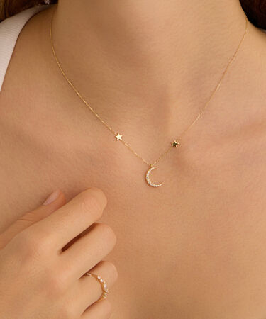 Collana Claire Oro Giallo Cubic Zirconia