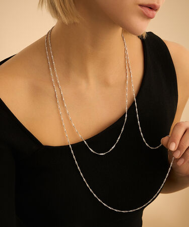 Catenina Silver Collection Argento Rodiato