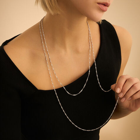 Catenina Silver Collection Argento Rodiato - Collane Catena Donna | Stroili