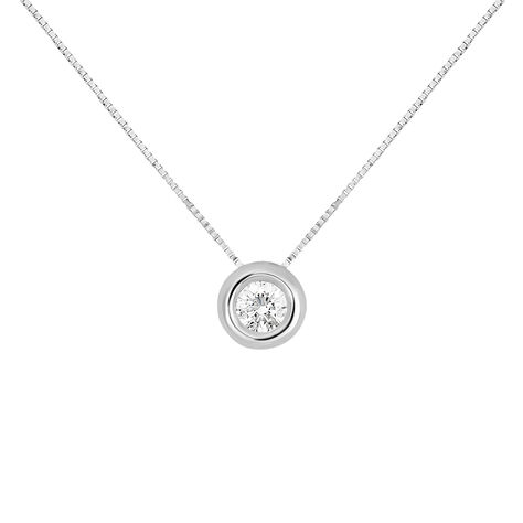 Collana Punto Luce Firmamenti Oro Bianco Diamante - Collane Punto Luce Donna | Stroili