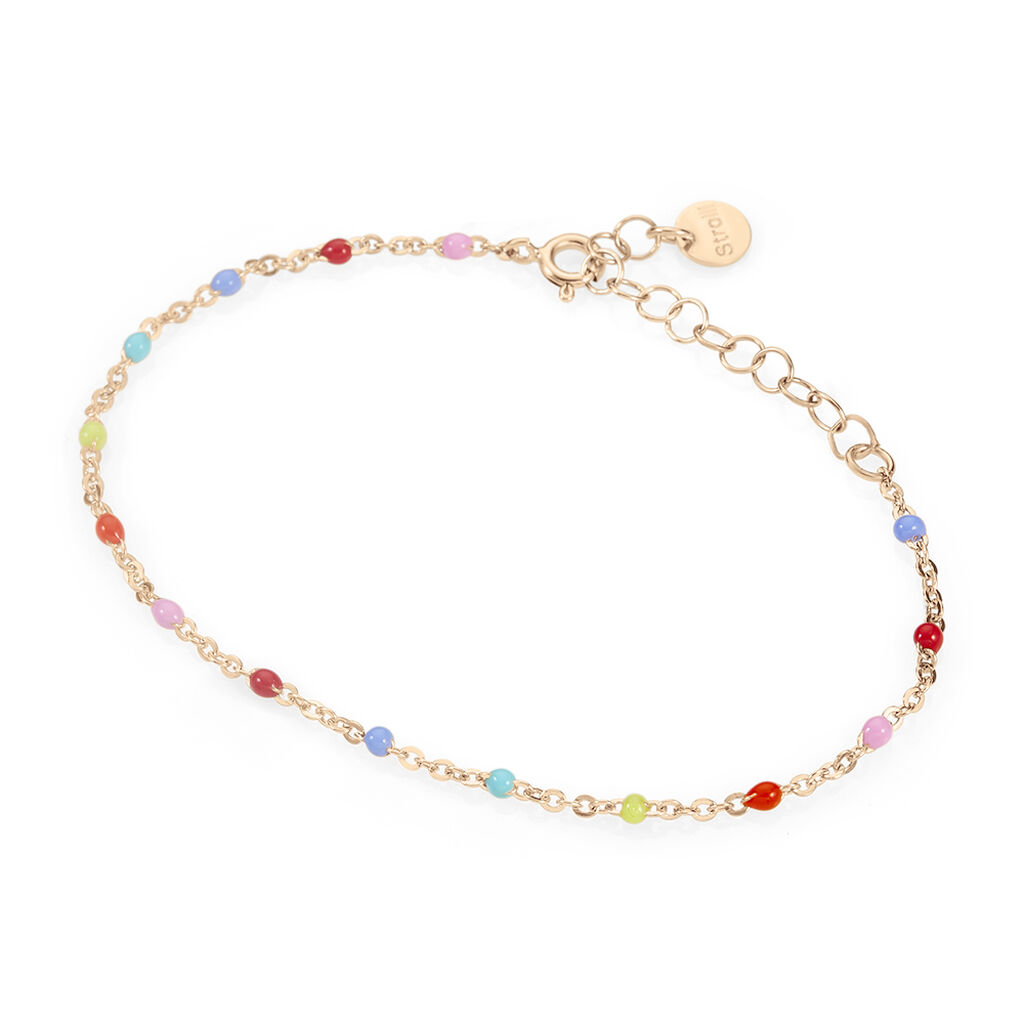 Bracciale Silver Collection Argento Rosa Pietra sintetica - Bracciali Donna | Stroili