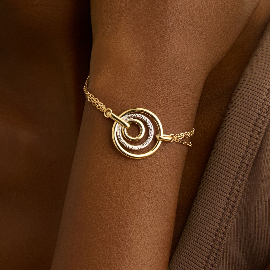 Bracciale Gold Essence Oro Bicolore