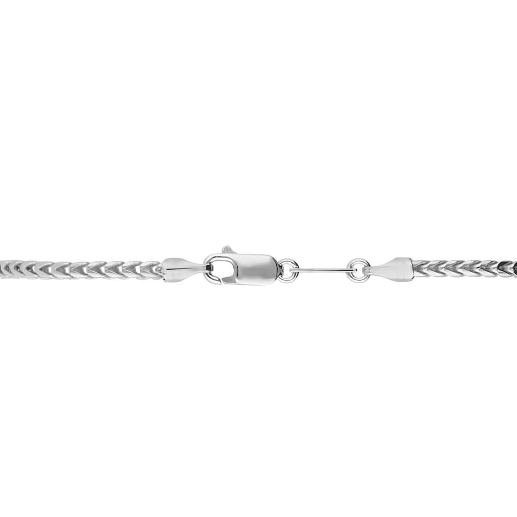 Bracciale Catena Gentleman Argento Rodiato - Bracciali Uomo | Stroili