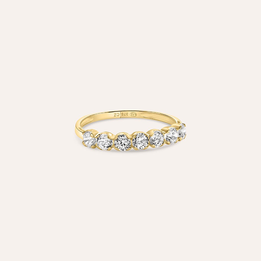 Anello Riviere Claire Oro Giallo Cubic Zirconia - Anelli Riviere Donna | Stroili
