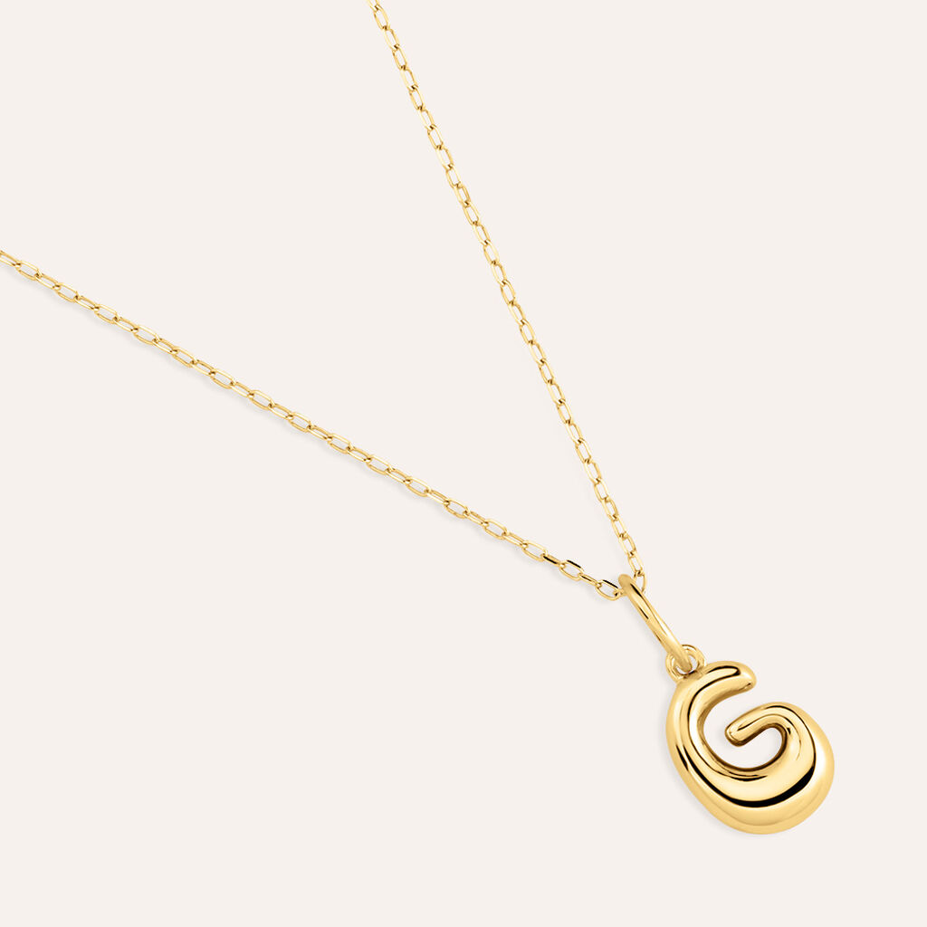 Pendente Love Beats Argento Dorato