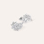 Orecchini Lobo Climber Red Carpet Argento Rodiato Cubic Zirconia