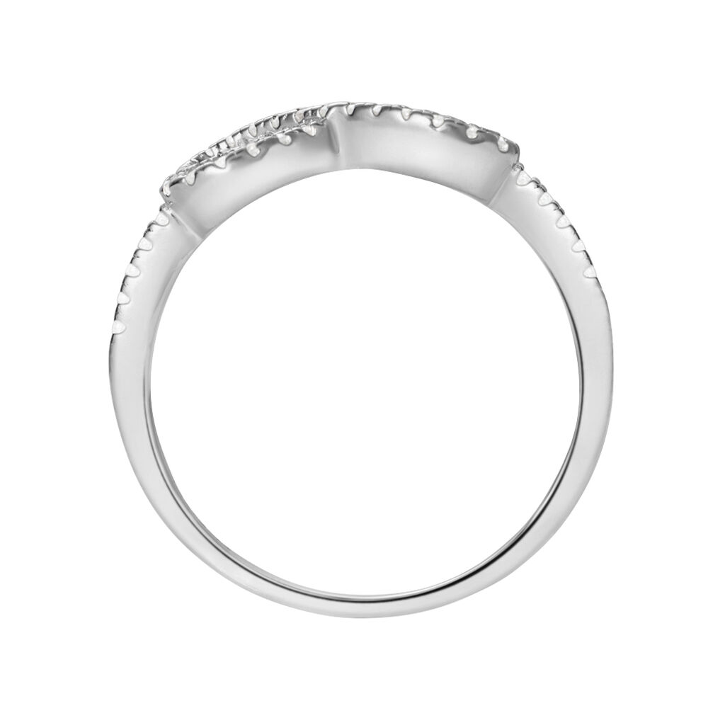 Anello Fantasia Silver Moments Argento Rodiato Cubic Zirconia - Anelli con Pietre Donna | Stroili