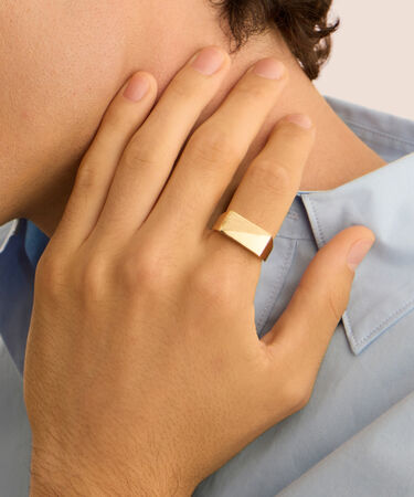 Anello Chevalier Oro Uomo Oro Giallo