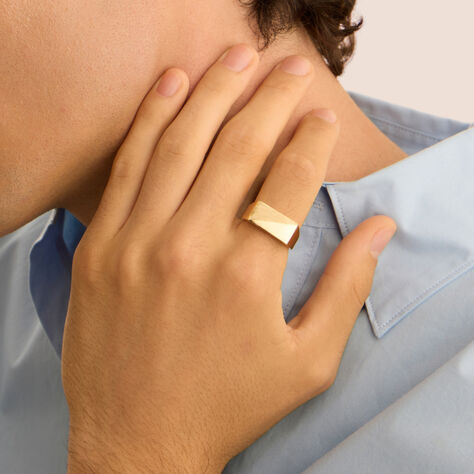 Anello Chevalier Oro Uomo Oro Giallo - Anelli 18 Carati Uomo | Stroili