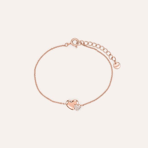 Bracciale Silver Moments Argento Rosa Cubic Zirconia - Bracciali Amicizia Donna | Stroili