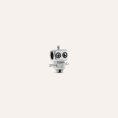 Bead Robot Essential Code Acciaio Cubic Zirconia - Beads Unisex | Stroili